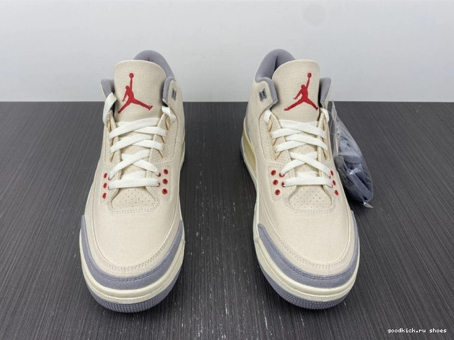 Retro 3 Muslin Jordan Air DH7139-100 0720